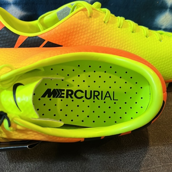 Nike Mercurial Veloce AG Soccer Cleats Shoes Artificial Grass 555609 708 Mens 13